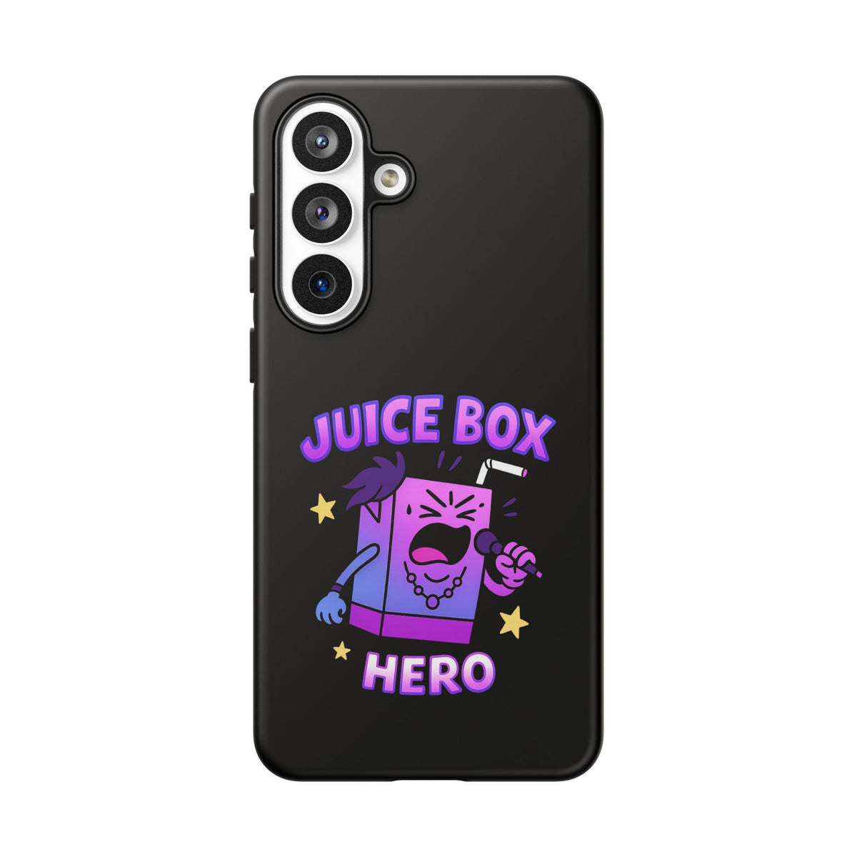 Phone Case — 'Juice Box Hero' Cute Cartoon Protective Cover