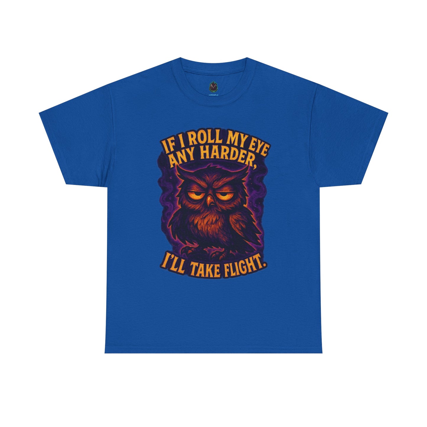 Rolling Eye Owl Tee | If I Roll My Eye Any Harder I'll Take Flight