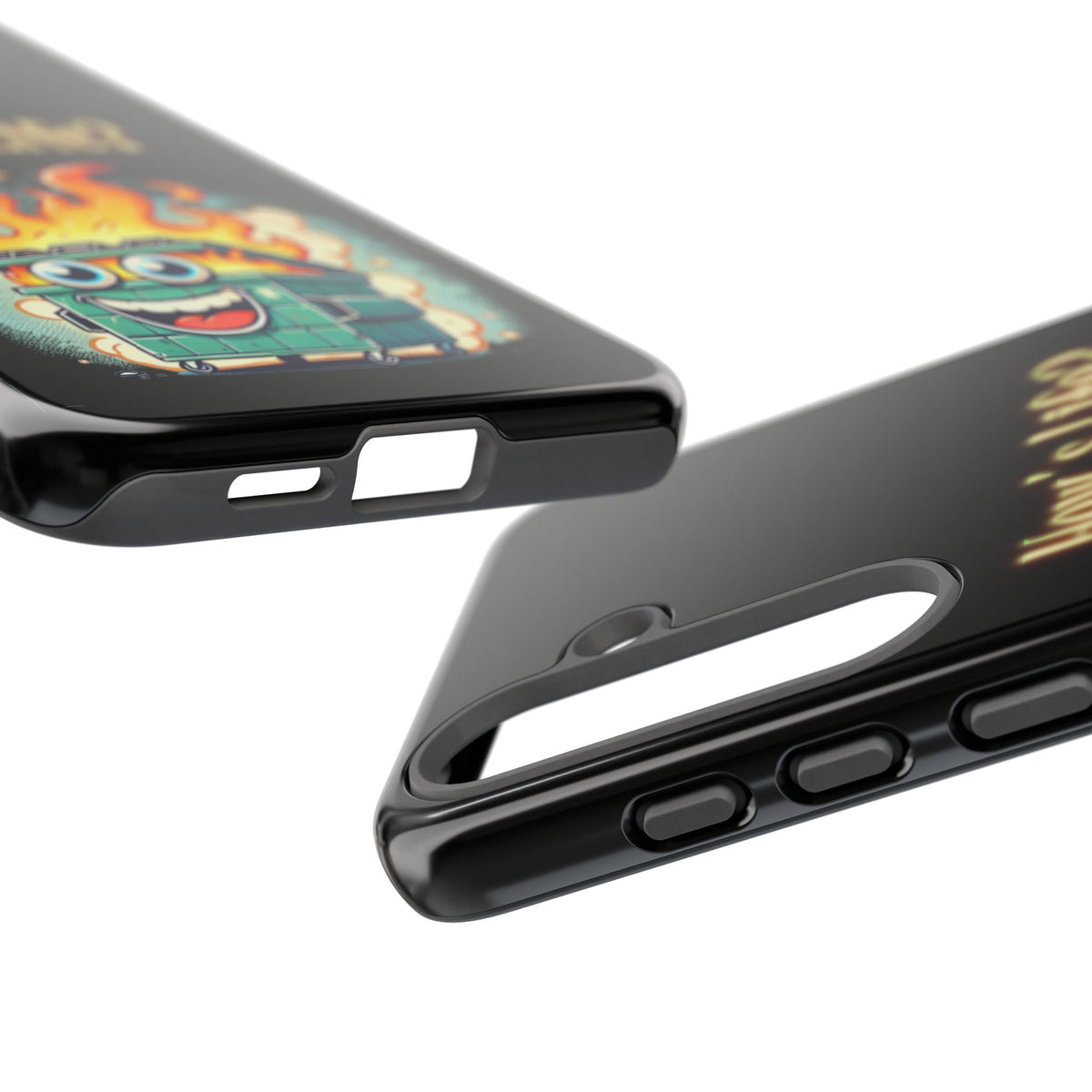 How's Life? Flaming Dumpster Phone Case