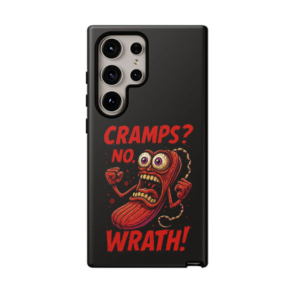 Phone Case — "Cramps? No, Wrath!" Retro Hot-Pepper Graphic