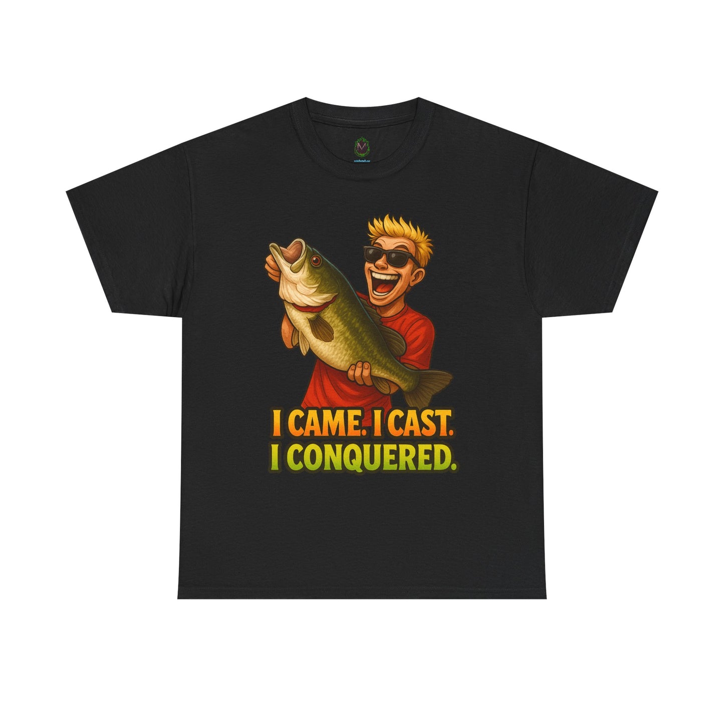 I Came I Cast I Conquered Fishing Tee | Bass Angler Shirt