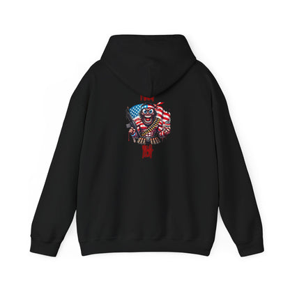Patriotic Skull & Flag Hoodie – American Eagle Skeleton Graphic Sweatshirt