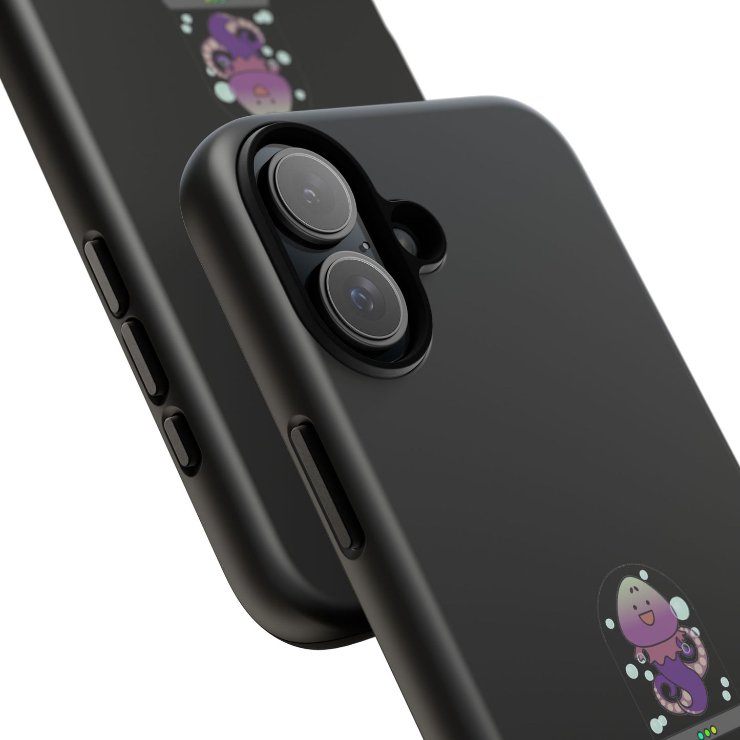 Phone Case — 'Got Protection?' Cute Purple Alien Anti-Shock Protective Cover