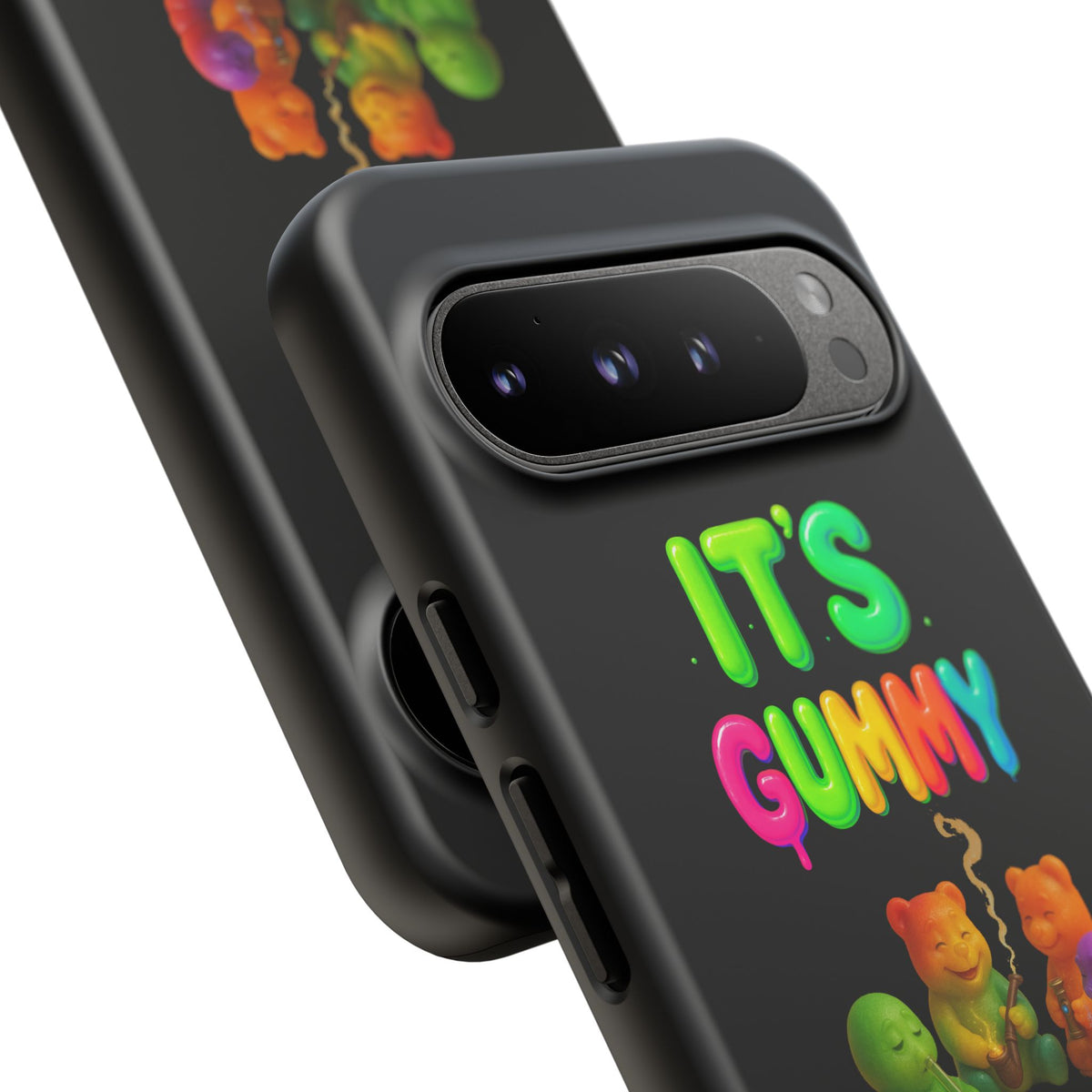 It's Gummy Nummy Time Phone Case — Colorful Gummy Bears Protective Case