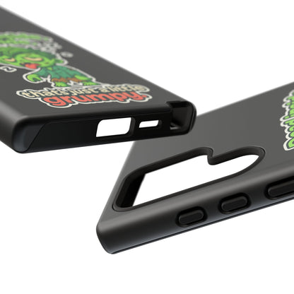 Phone Case — "Dead Inside, Outside, That's Just a Little Grumpy" Cute Zombie Design
