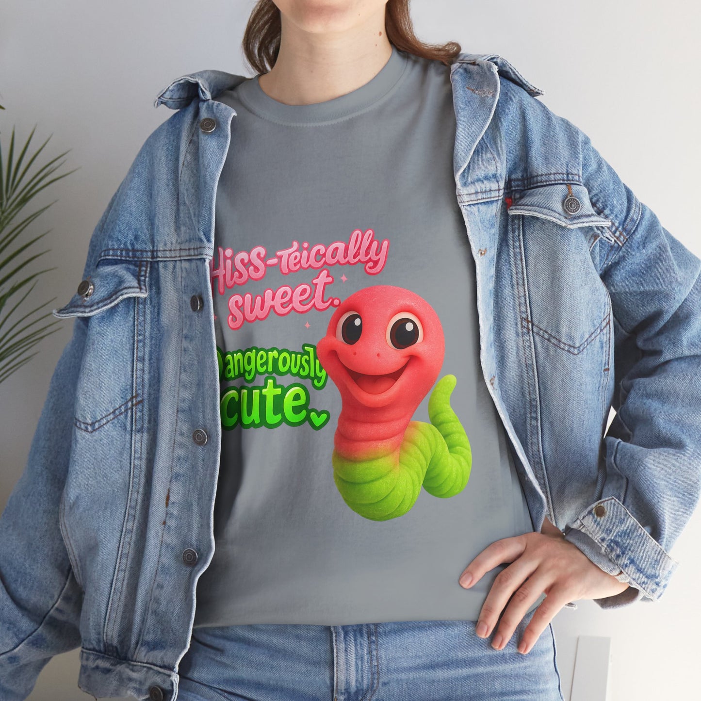 Hiss-terically Sweet – Dangerously Cute Snake T-Shirt