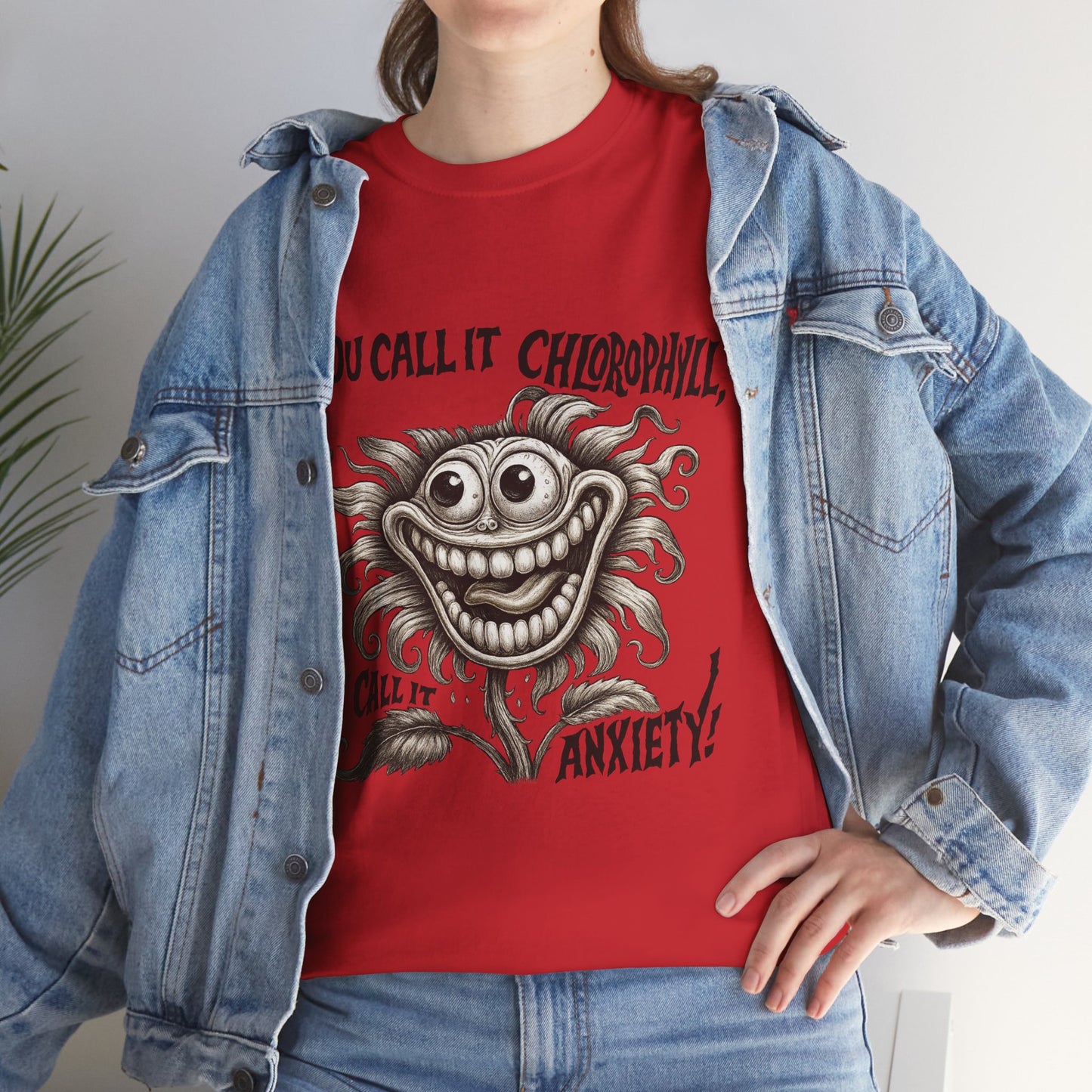 Chlorophyll & Anxiety – Twisted Sunflower Tee