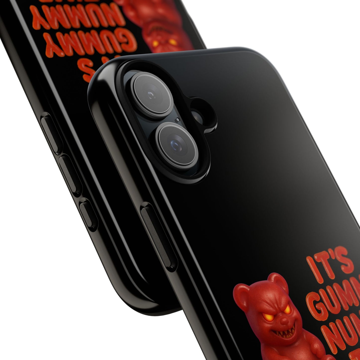 Phone Case — "It's Gummy Nummy Time" Red Gummy Bear Protective Case