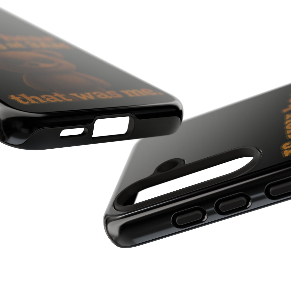 Phone Case — Creepy Teddy Design: "If you hear giggling at 3AM, that was me."