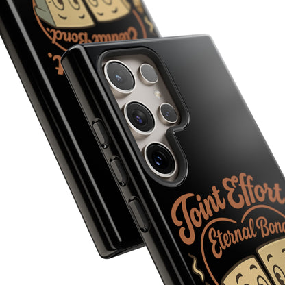 Phone Case — "Joint Effort Eternal Bond" Retro Cannabis Matchstick Design