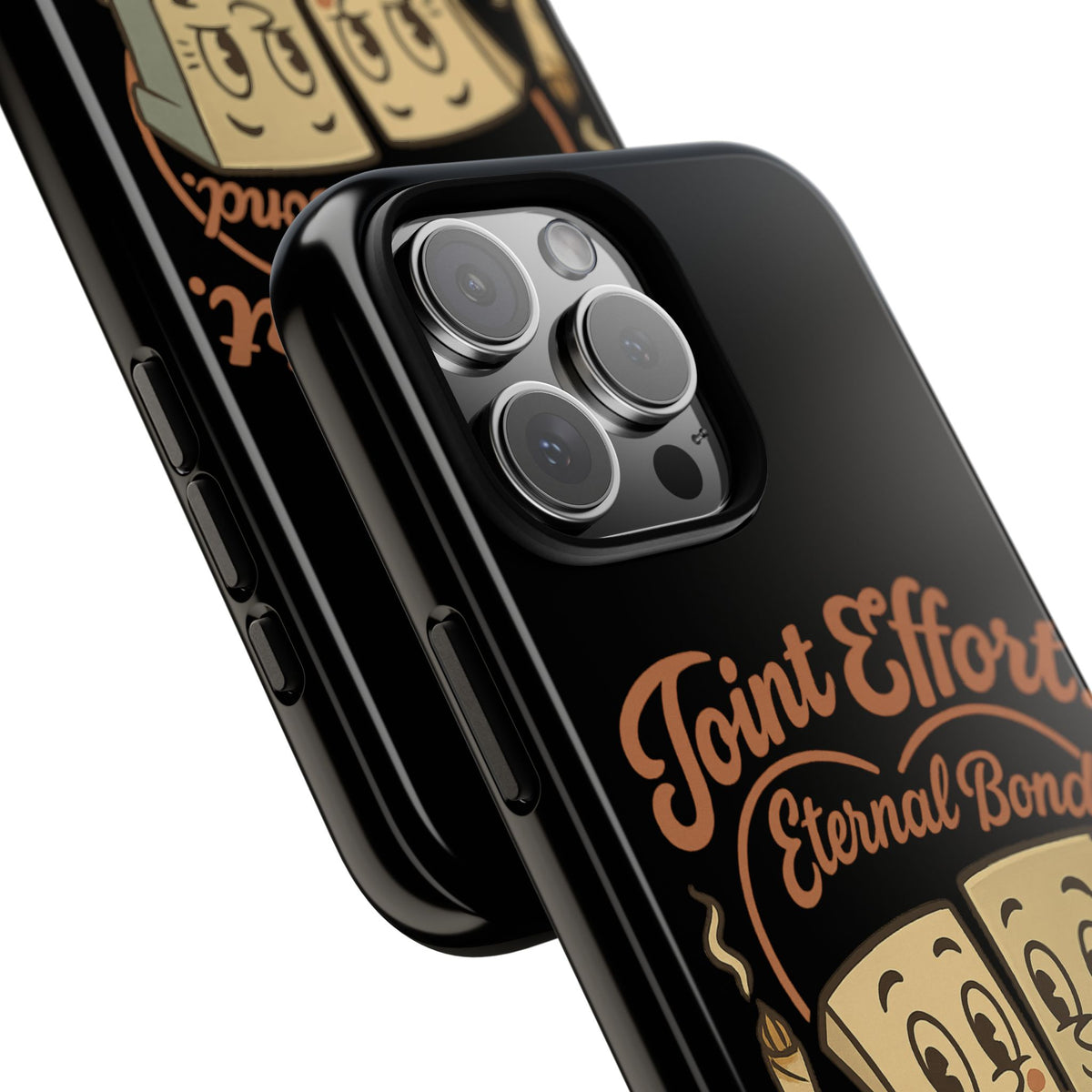 Phone Case — "Joint Effort Eternal Bond" Retro Cannabis Matchstick Design