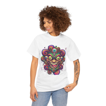 "Mind-Bending Smile" Psychedelic Fantasy T-Shirt