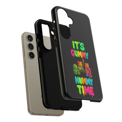 It's Gummy Nummy Time Phone Case — Colorful Gummy Bears Protective Case
