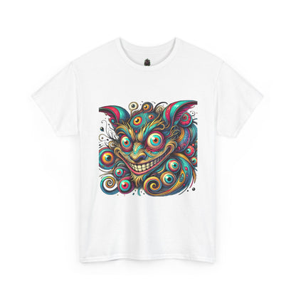 "Psychedelic Cheshire Cat" Trippy Art T-Shirt