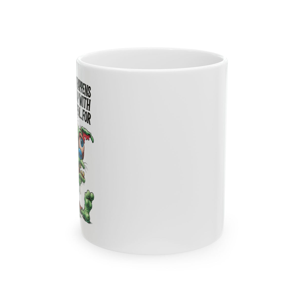 Nap With Your Eyes Open – 3-Day Goblin Insomnia Mug