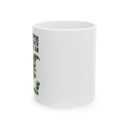 Nap With Your Eyes Open – 3-Day Goblin Insomnia Mug