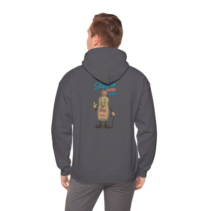 Slippin’ Outta Trouble Hoodie – Blue Script Edition