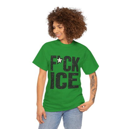 Graphic Tee — “F*CK ICE” Protest T‑Shirt