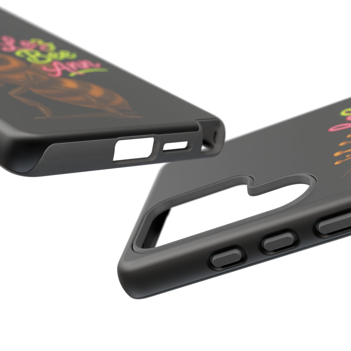 Phone Case — 'Lez Bee Ann' Queen Bee Tough Protective Cover