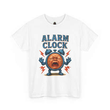Alarm Clock crying face Tee | Funny Retro Alarm Clock design