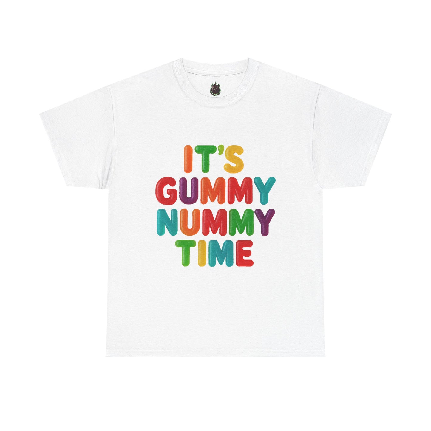 It’s Gummy Nummy Time T-Shirt | Colorful Retro Candy Typography