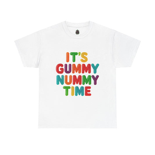 It’s Gummy Nummy Time T-Shirt | Colorful Retro Candy Typography