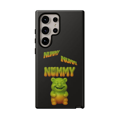 Nummy Gummy Phone Case — Cute Retro Green Gummy Bear Protective Case