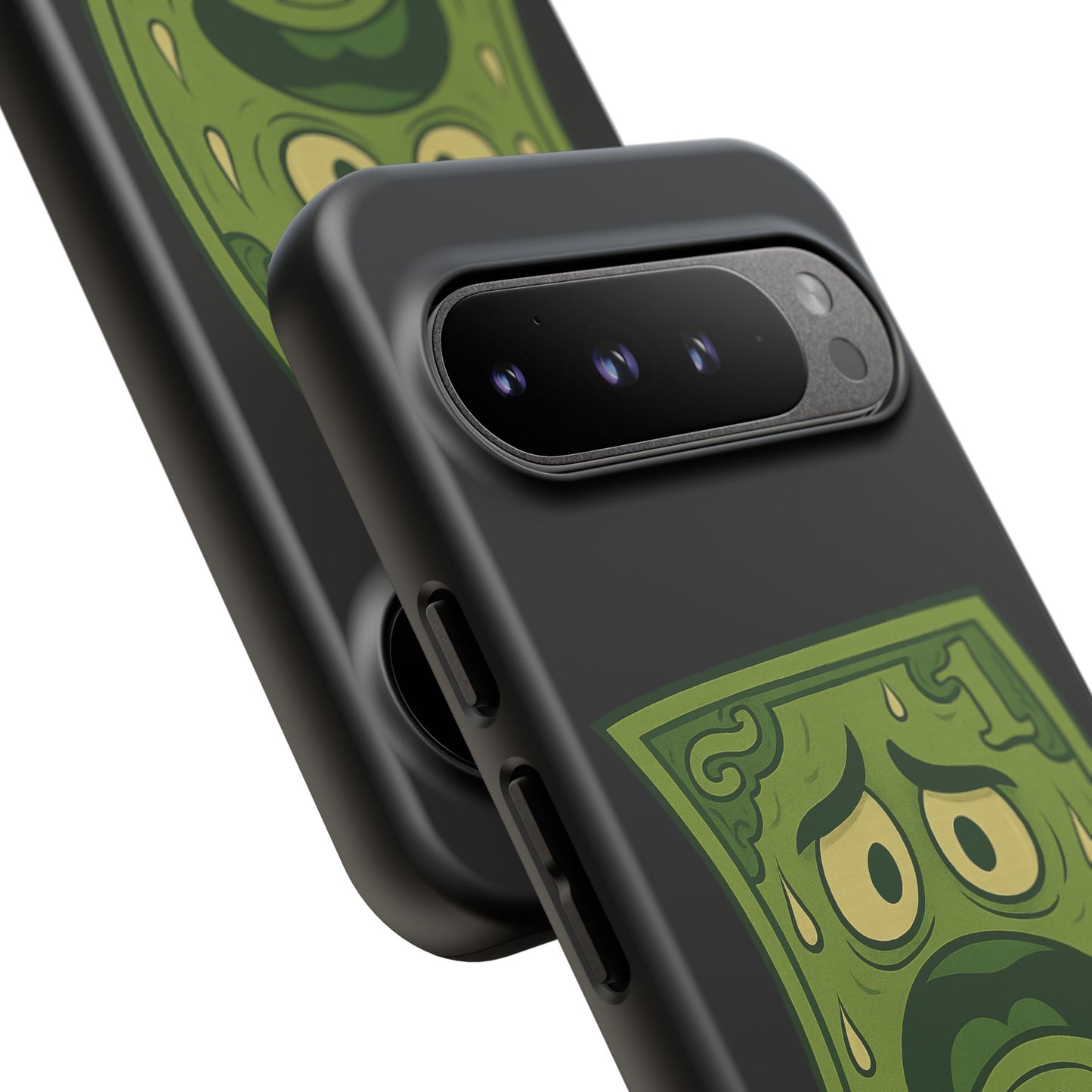 Phone Case — Funny Traumatized Dollar Bill Design ("I'm not dirty, I'm just traumatized")