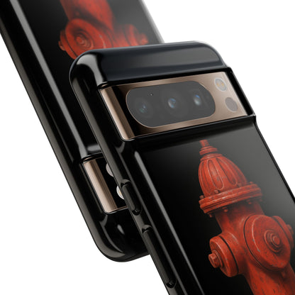 Red Fire Hydrant Phone Case — Tough Protective iPhone Cover