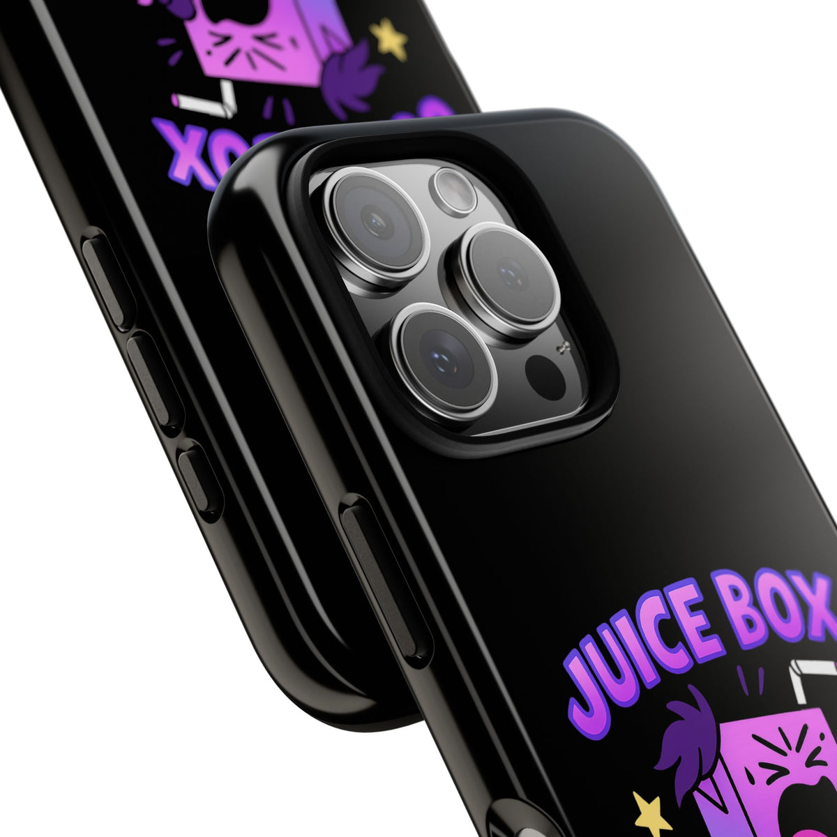 Phone Case — 'Juice Box Hero' Cute Cartoon Protective Cover