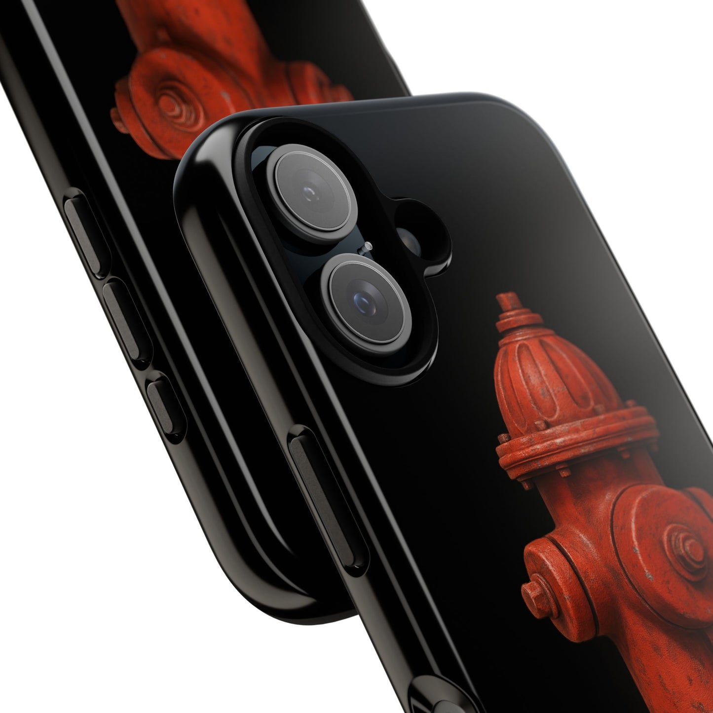 Red Fire Hydrant Phone Case — Tough Protective iPhone Cover