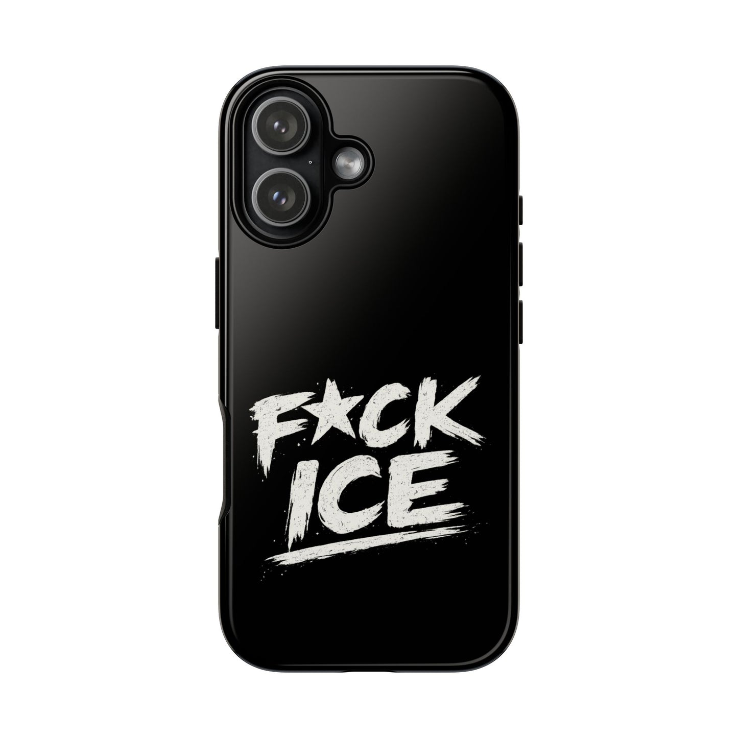 Phone Case — “F*ck Ice” Bold Protest Graphic Protective Case
