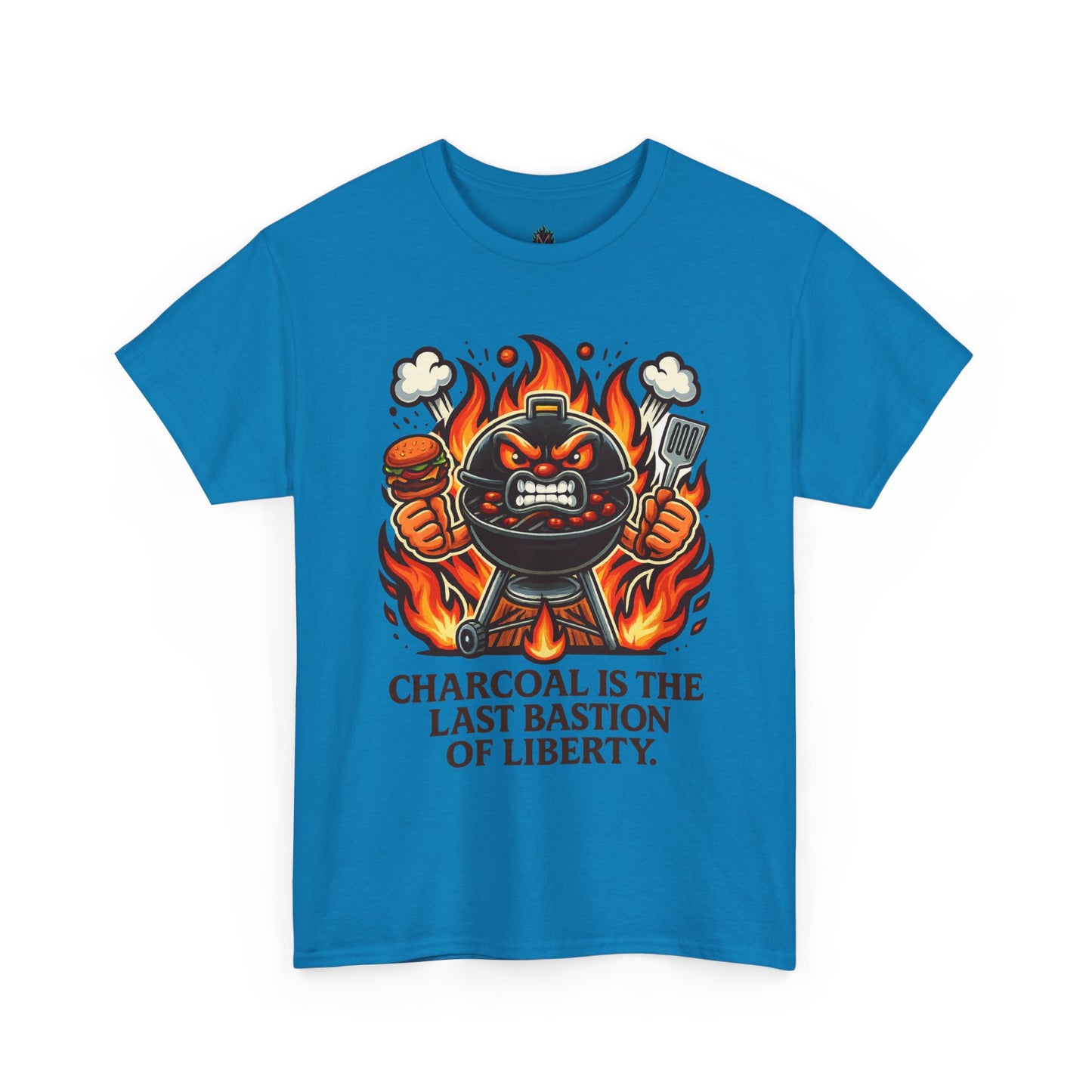 Charcoal Liberty – Angry Grill BBQ Patriot Tee