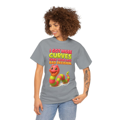 I Got More Curves – Gummy Snake Funny T-Shirt