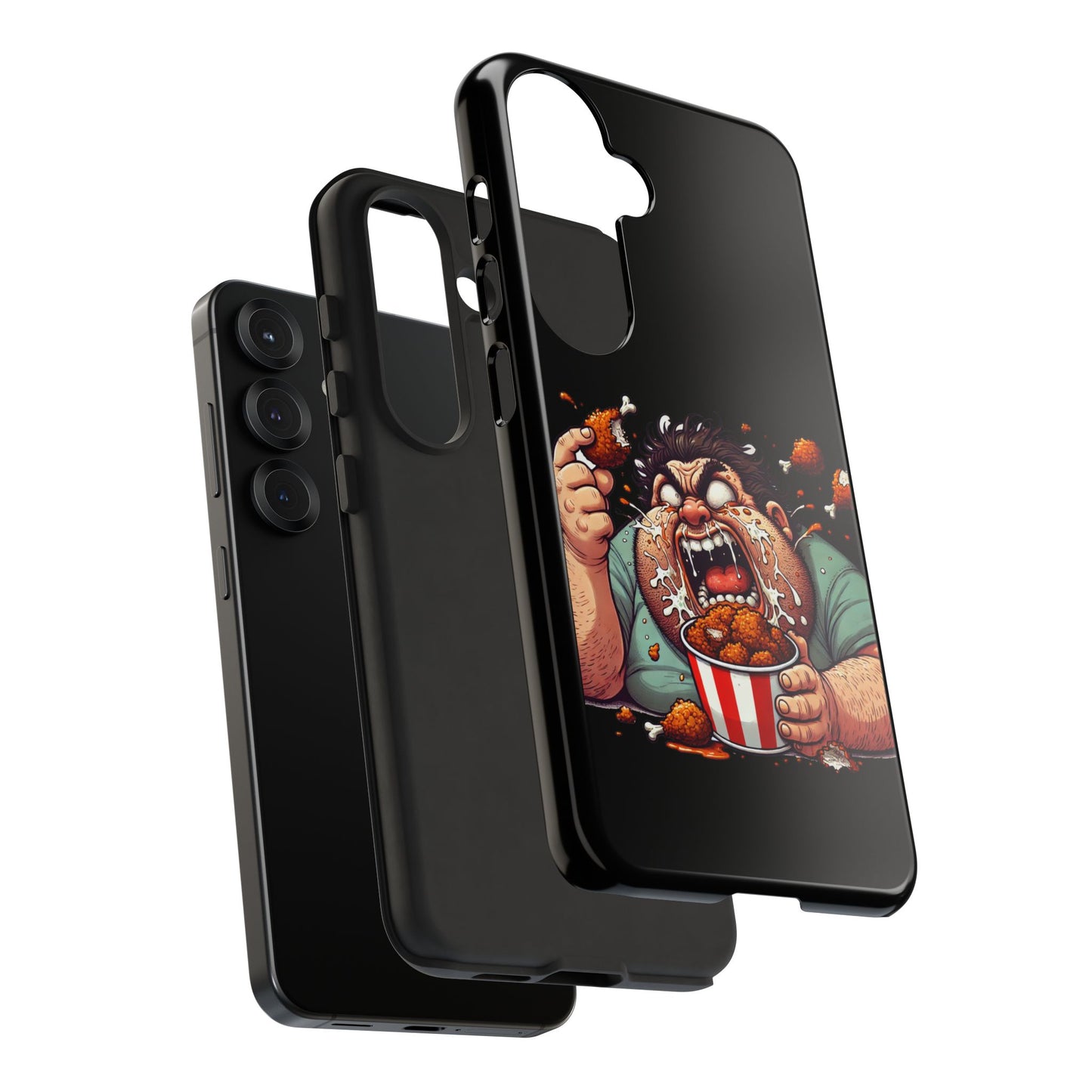 Phone Case — "Tough Cases" Chicken Wing Feast Graphic