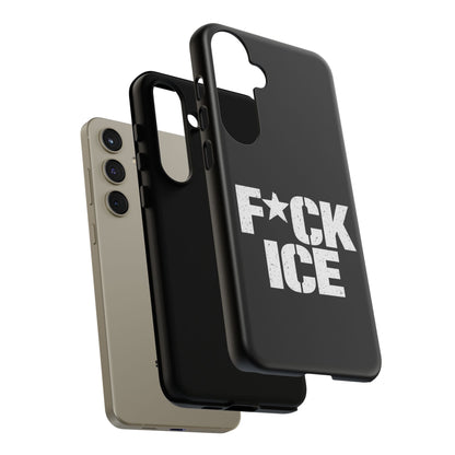 Phone Case — “F*CK ICE” Bold Protest Protective Cover
