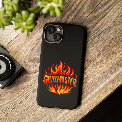 Grillmaster Phone Case — Flame Logo Protective iPhone Cover