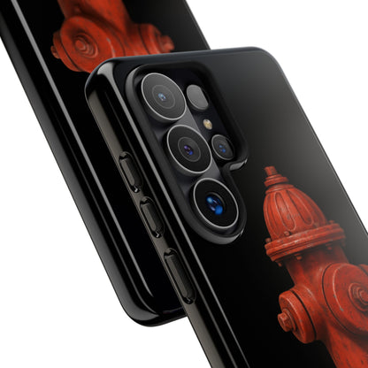 Red Fire Hydrant Phone Case — Tough Protective iPhone Cover