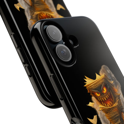 Phone Case — Halloween Mummy Creature “Stapled Your Soul to Page 666” Horror Design