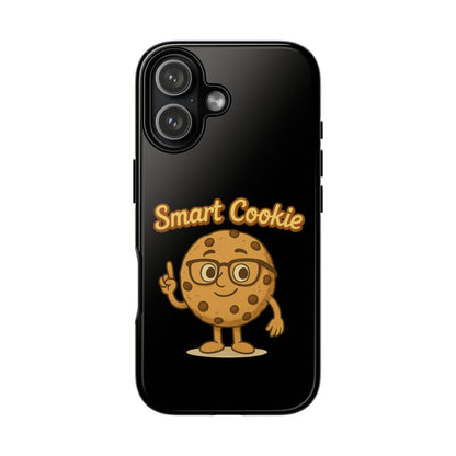Phone Case — "Smart Cookie" Cute Cartoon Cookie Protective Cover