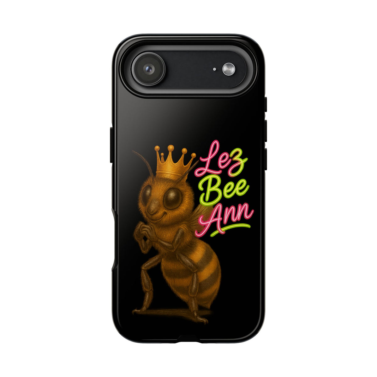 Phone Case — 'Lez Bee Ann' Queen Bee Tough Protective Cover