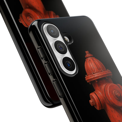 Red Fire Hydrant Phone Case — Tough Protective iPhone Cover