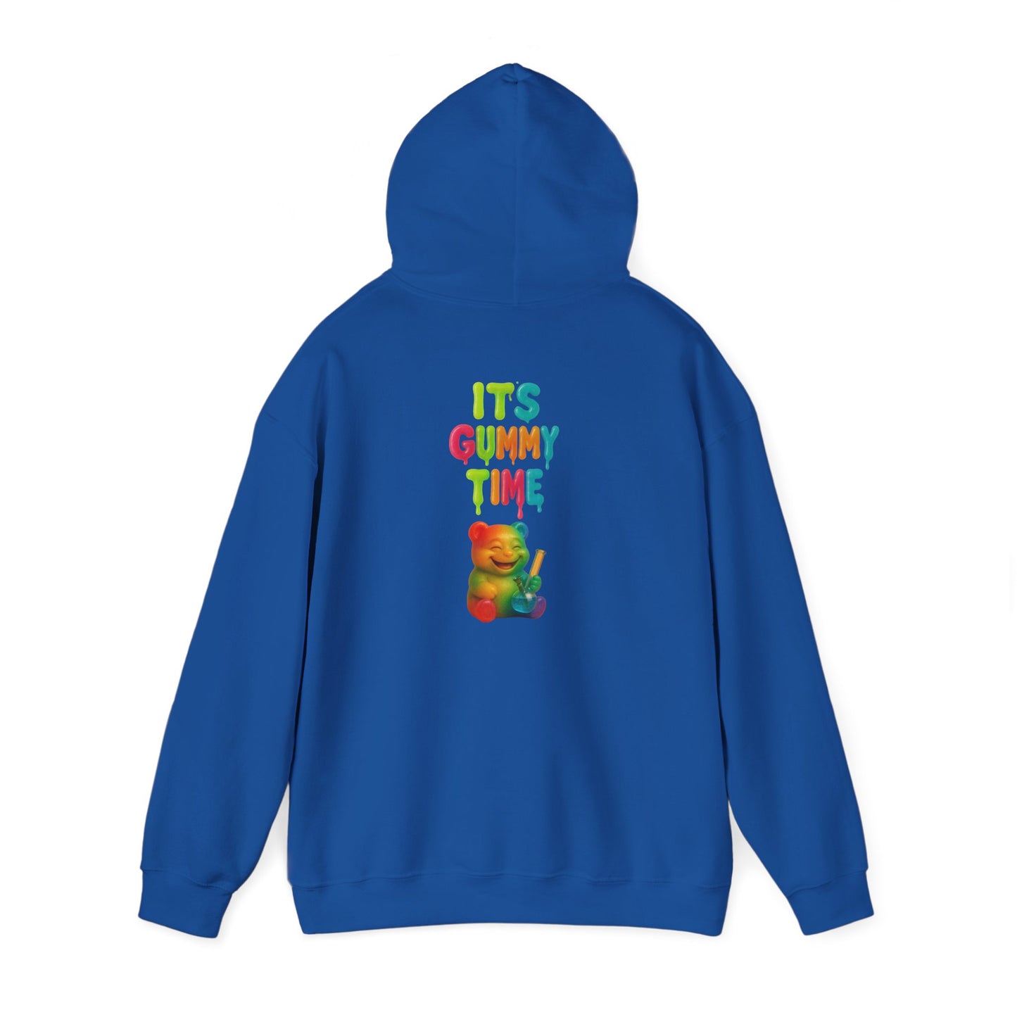 Gummy Time Hoodie — Colorful Gummy Bear Graphic Pullover