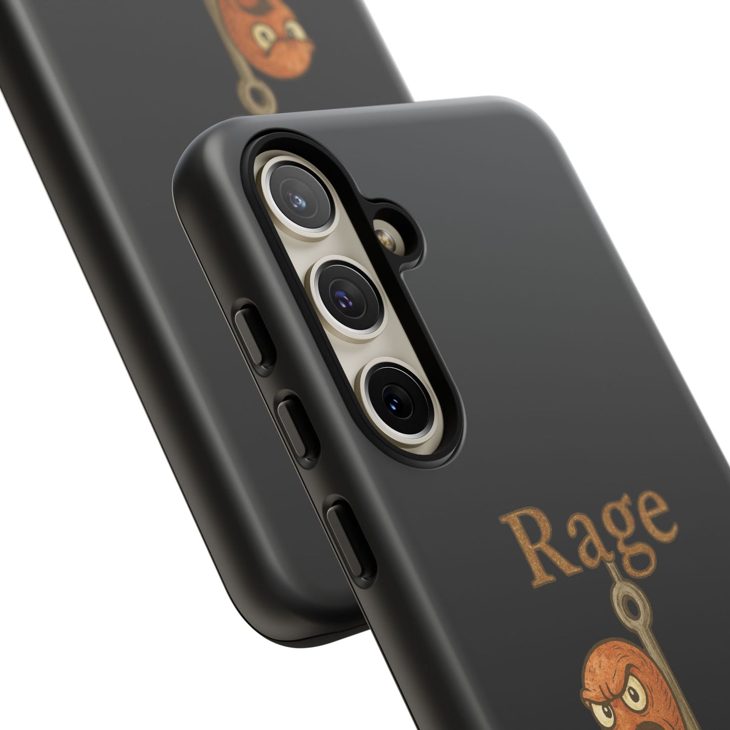 Phone Case — "Rage Bait" Angry Worm Fishing Design
