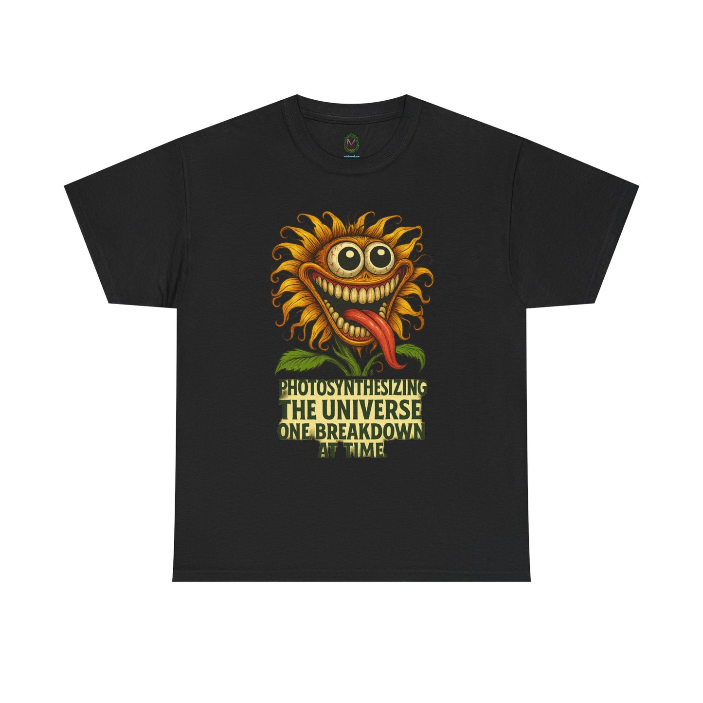 Photosynthesizining – Chaotic Sunflower Breakdown T-Shirt