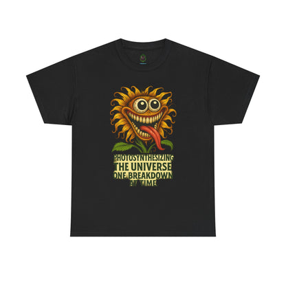 Photosynthesizining – Chaotic Sunflower Breakdown T-Shirt