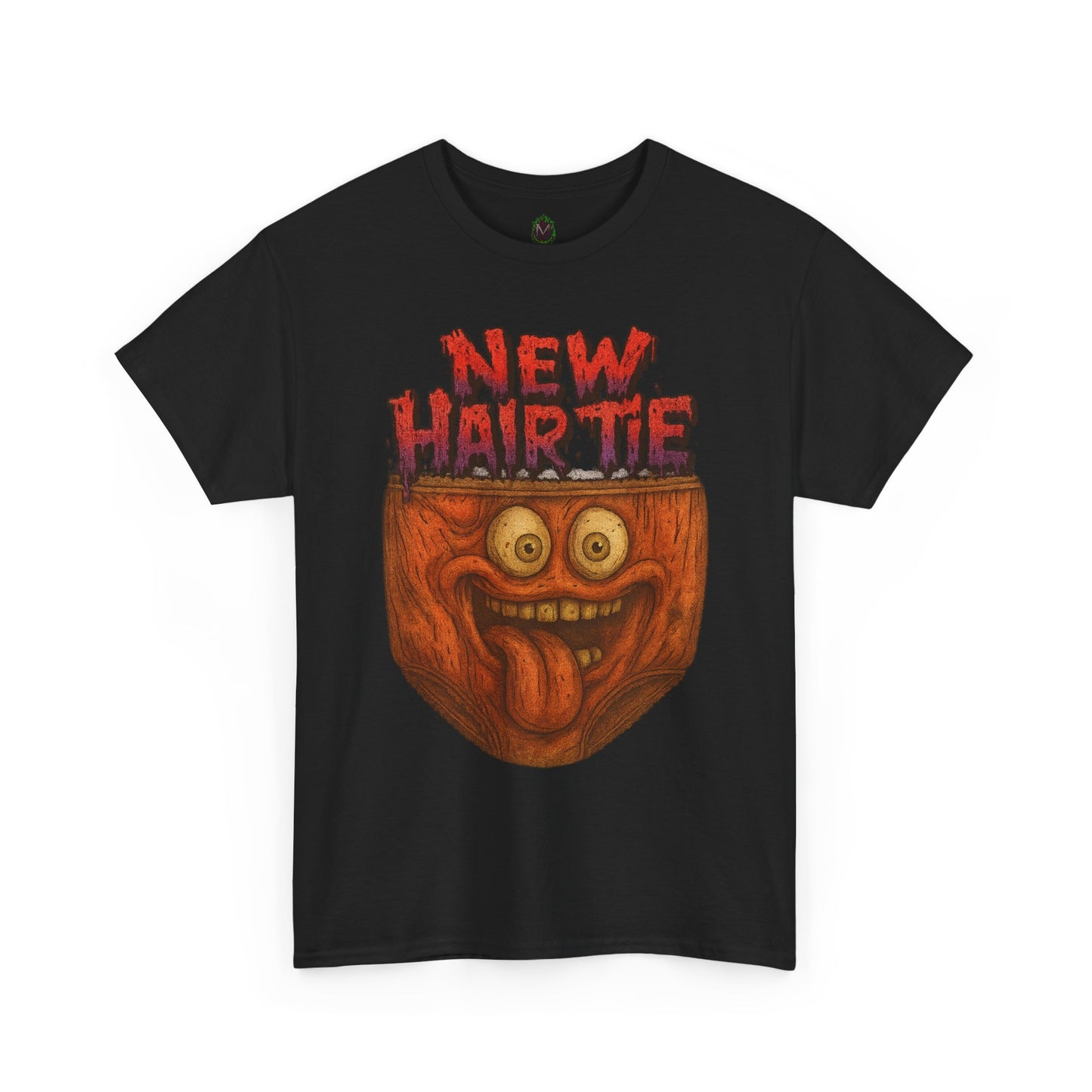 New Hair Tie – Crazy Underwear Face T-Shirt