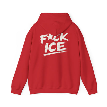 Hoodie — “F*ck Ice” Bold Graphic Back Print Hoodie