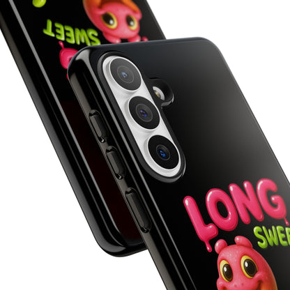 Phone Case — "Long Sweet Sticky" Cute Candy Snake Protective Case