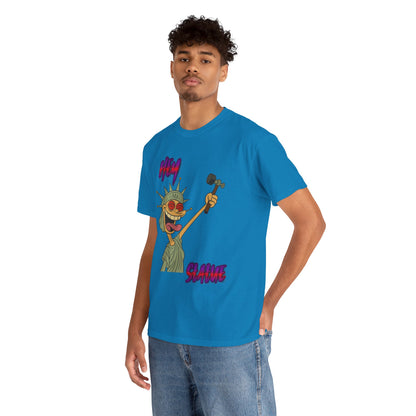 Statue of Liberty Graphic Tee, Funny T-Shirt, Unisex Cotton Shirt, Casual [...]